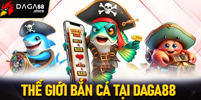 Thế giới bắn cá tại Daga88