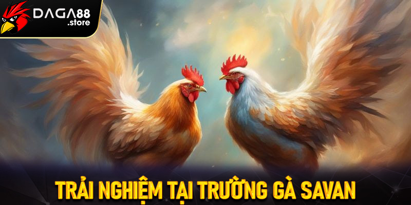 Trải nghiệm người chơi tại trường gà savan